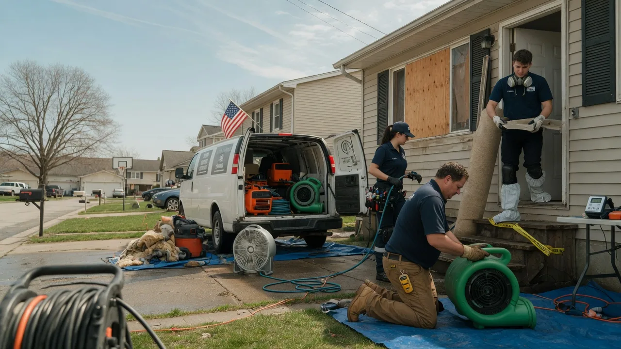 Water Damage Restoration in Indian River, MI near me